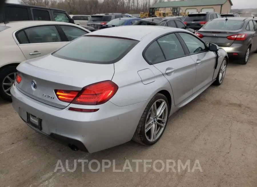 BMW 640 I GRAN 2015 vin WBA6A0C5XFD318012 from auto auction Copart