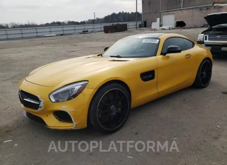 MERCEDES-BENZ AMG GT S 2016 vin WDDYJ7JA8GA009670 from auto auction Copart