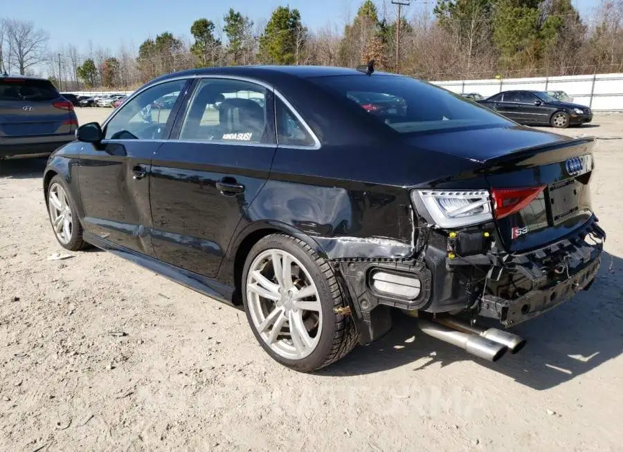 AUDI S3 2015 vin WAUBFGFFXF1111893 from auto auction Copart