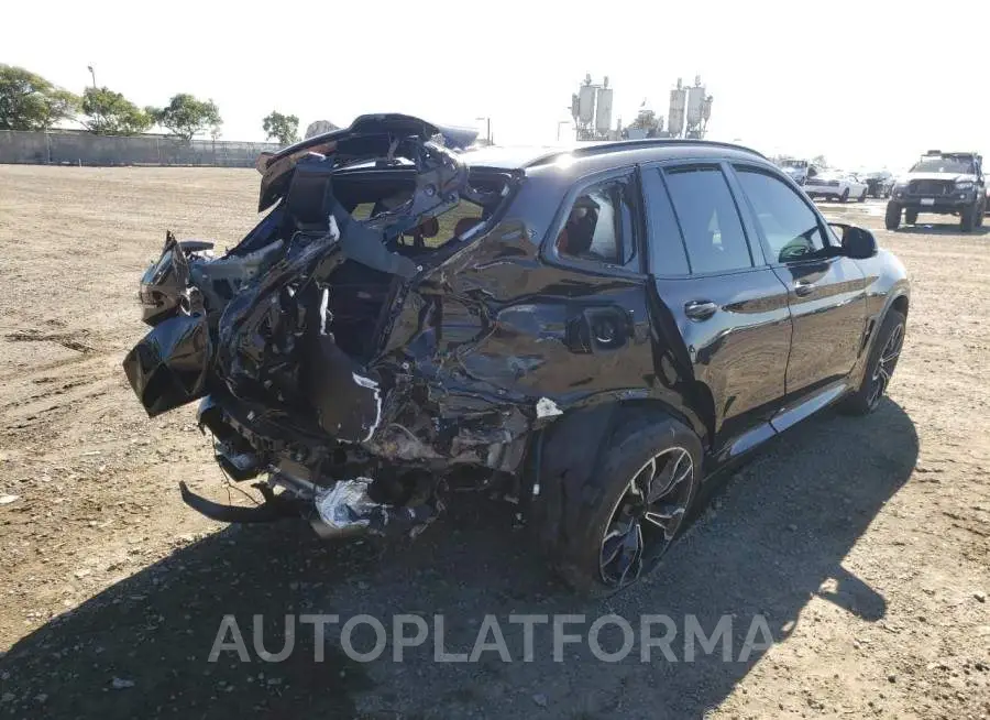 BMW X3 M 2022 vin 5YM13EC01N9J13731 from auto auction Copart