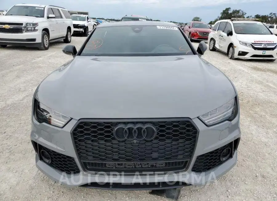 AUDI RS7 2016 vin WUAW2AFC8GN902696 from auto auction Copart