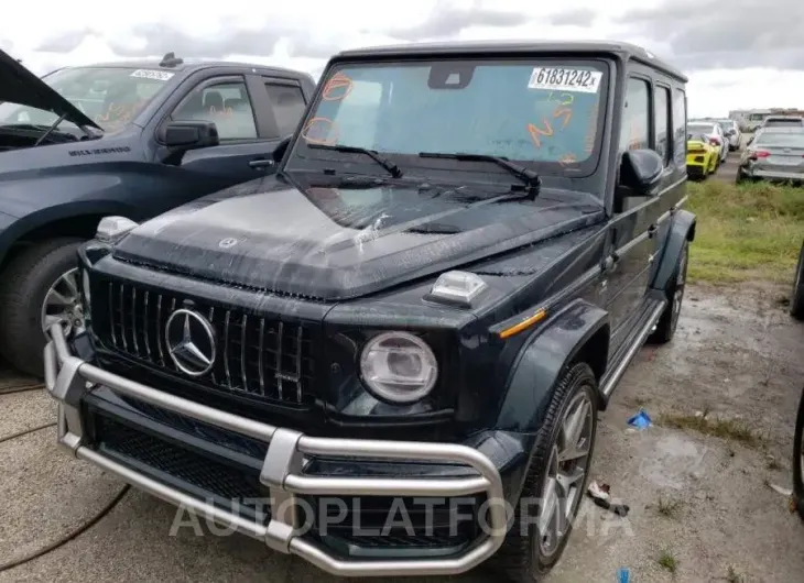 MERCEDES-BENZ G 63 AMG 2021 vin W1NYC7HJ9MX388285 from auto auction Copart