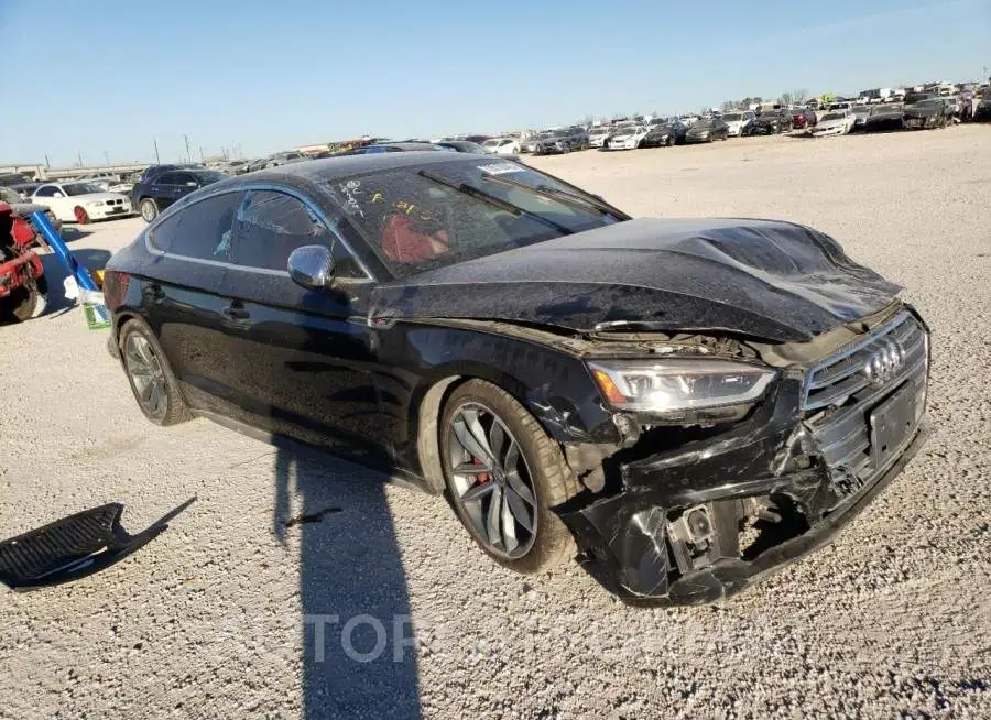 AUDI S5 PRESTIG 2018 vin WAUC4CF57JA076720 from auto auction Copart