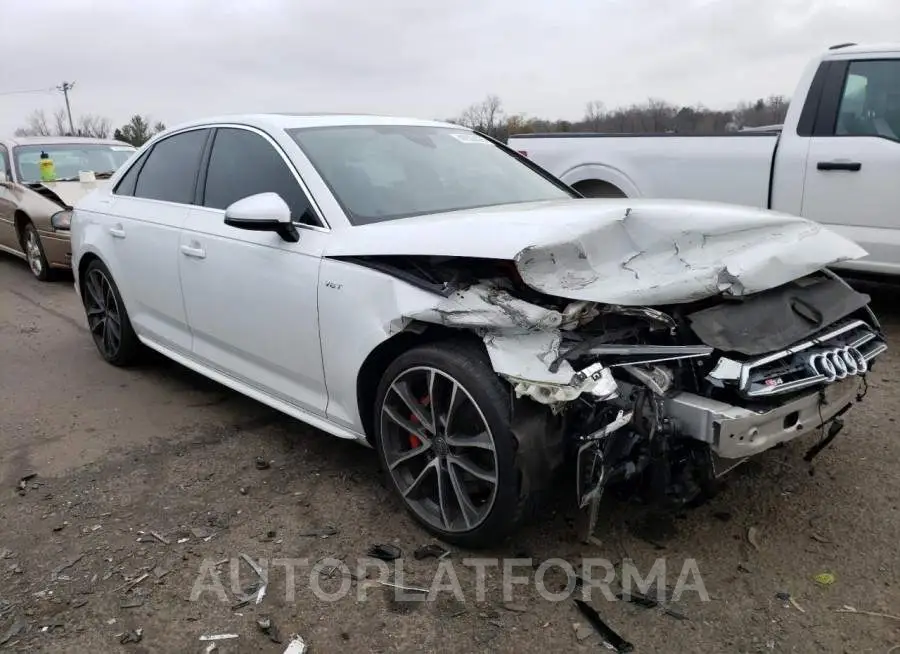 AUDI S4 PREMIUM 2018 vin WAUB4AF47JA001877 from auto auction Copart