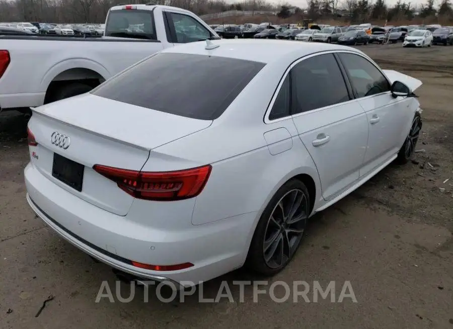 AUDI S4 PREMIUM 2018 vin WAUB4AF47JA001877 from auto auction Copart