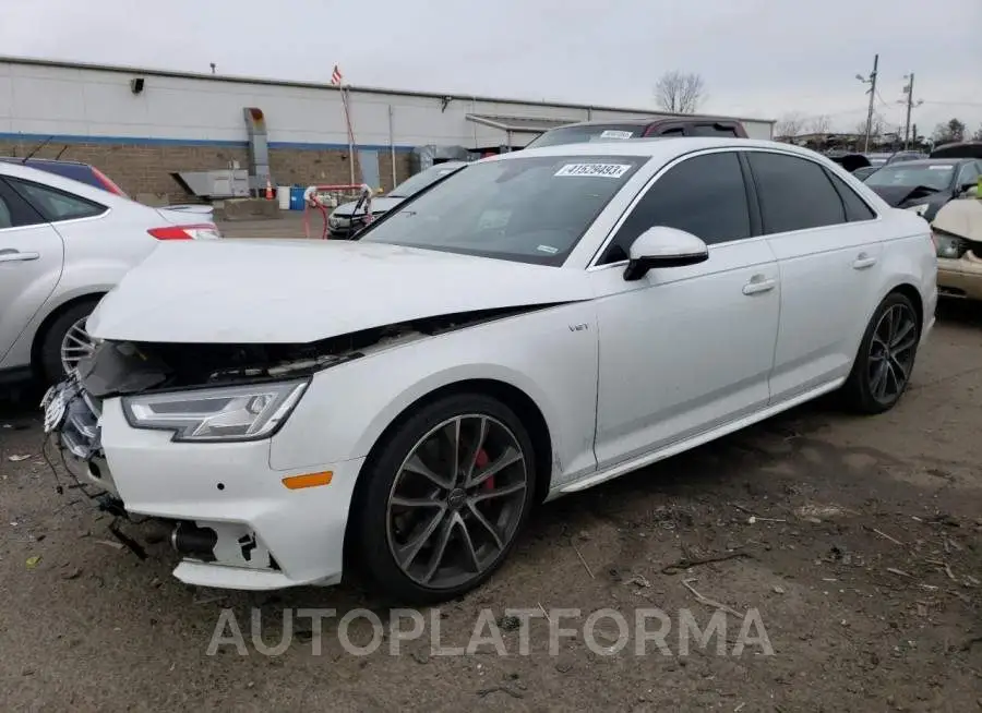 AUDI S4 PREMIUM 2018 vin WAUB4AF47JA001877 from auto auction Copart