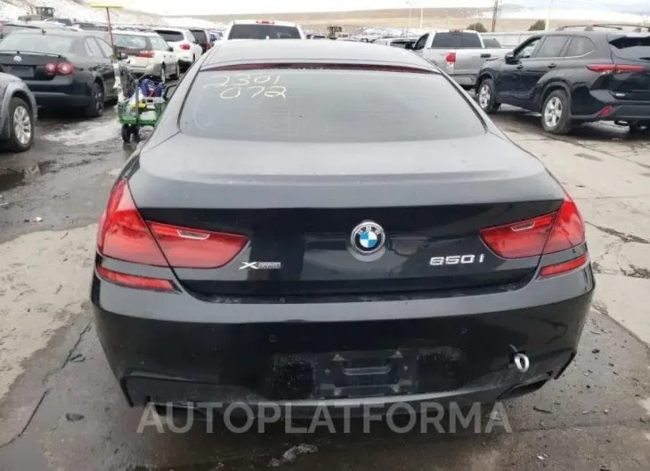 BMW 650 XI 2016 vin WBA6D6C57GG387640 from auto auction Copart