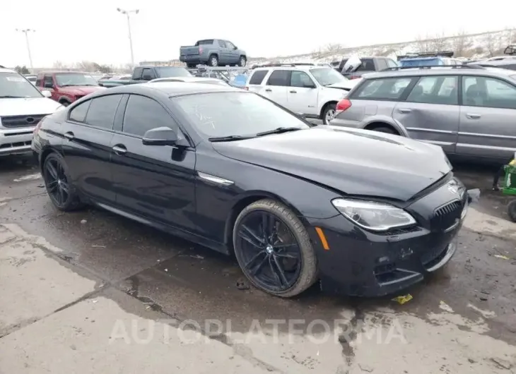 BMW 650 XI 2016 vin WBA6D6C57GG387640 from auto auction Copart