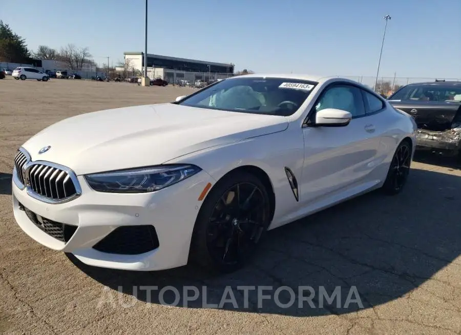 BMW 840XI 2022 vin WBAAE4C09NCK17753 from auto auction Copart