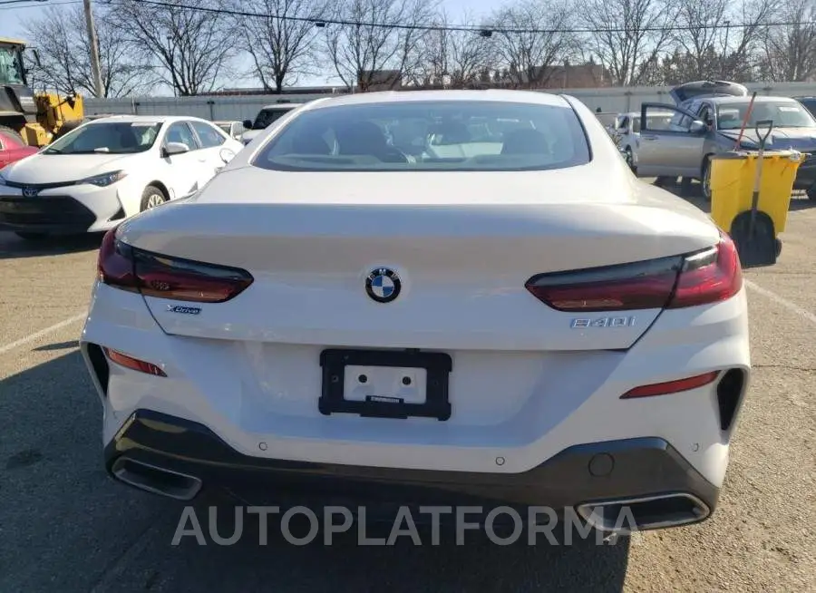 BMW 840XI 2022 vin WBAAE4C09NCK17753 from auto auction Copart