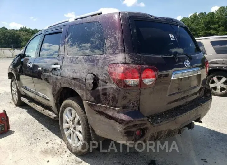 TOYOTA SEQUOIA PL 2018 vin 5TDDY5G19JS164139 from auto auction Copart