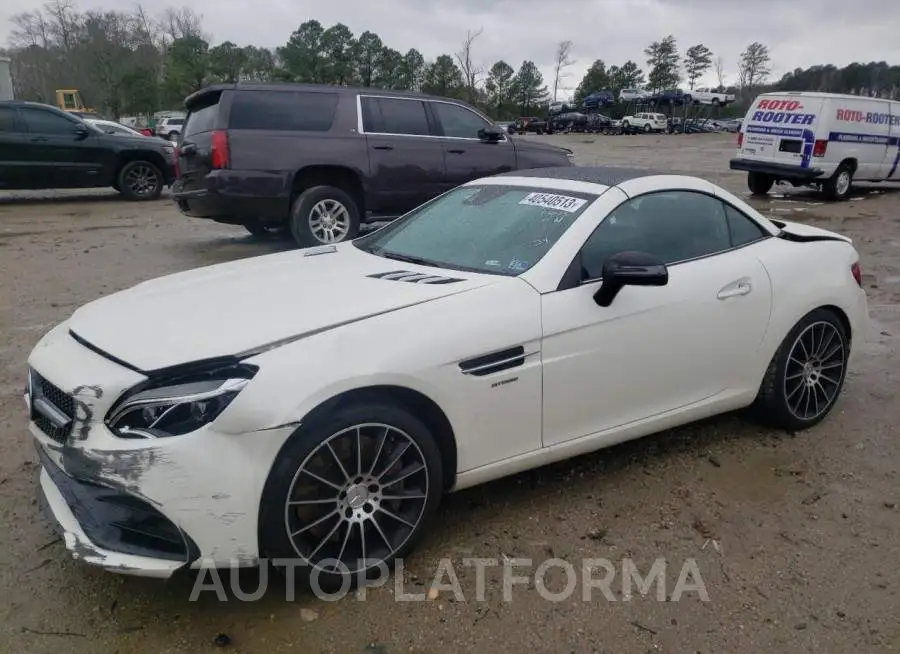 MERCEDES-BENZ SLC 43 AMG 2018 vin WDDPK6GA3JF151185 from auto auction Copart