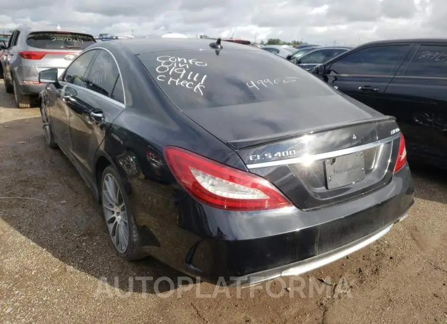 MERCEDES-BENZ CLS 400 2016 vin WDDLJ6FB4GA183760 from auto auction Copart