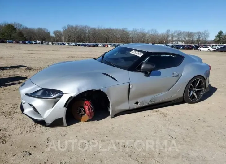 TOYOTA SUPRA BASE 2021 vin WZ1DB0C07MW034500 from auto auction Copart