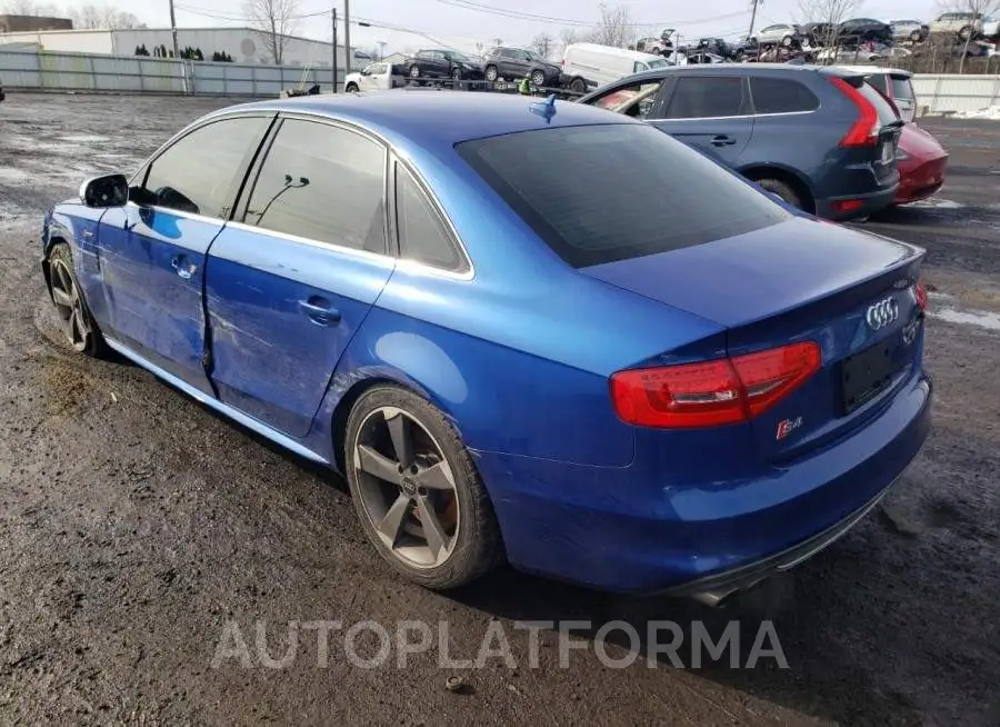 AUDI S4 PREMIUM 2015 vin WAUBGAFL3FA056137 from auto auction Copart