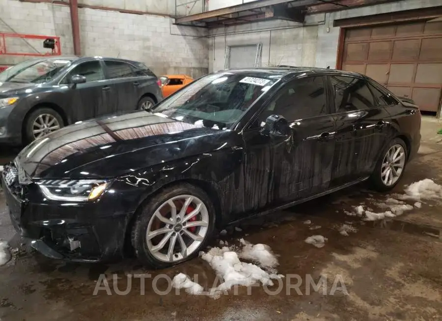 AUDI S4 PRESTIG 2021 vin WAUC4AF43MA063396 from auto auction Copart