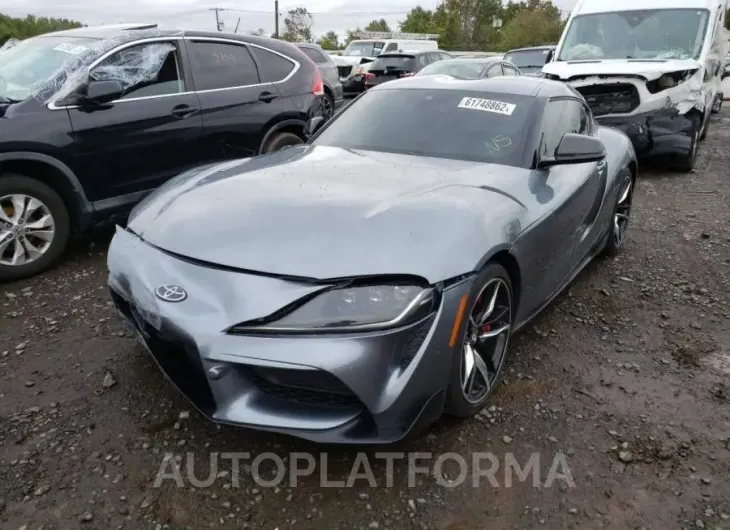 TOYOTA SUPRA BASE 2022 vin WZ1DB0C09NW054037 from auto auction Copart