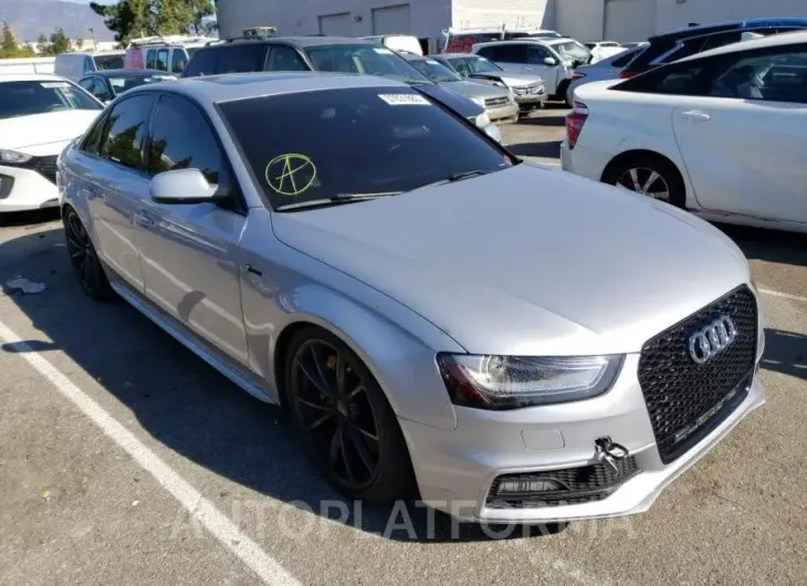 AUDI S4 PREMIUM 2015 vin WAUBGAFL4FA081788 from auto auction Copart