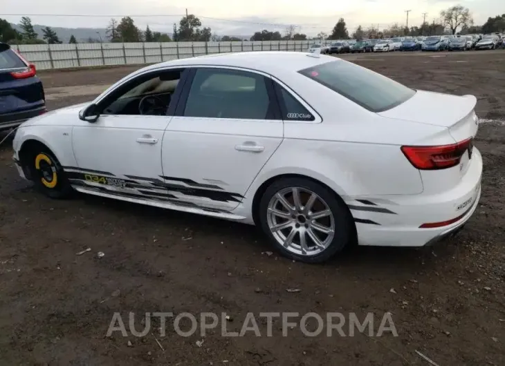 AUDI S4 PREMIUM 2018 vin WAUB4AF4XJA003140 from auto auction Copart