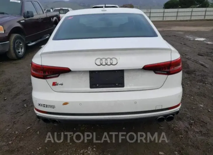 AUDI S4 PREMIUM 2018 vin WAUB4AF4XJA003140 from auto auction Copart