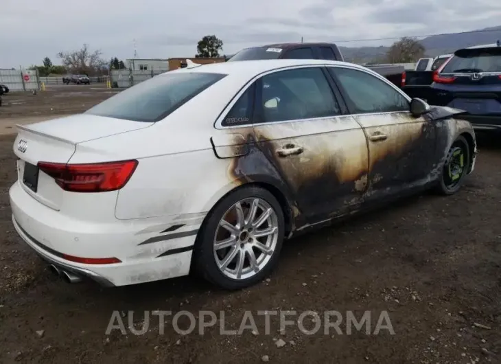 AUDI S4 PREMIUM 2018 vin WAUB4AF4XJA003140 from auto auction Copart