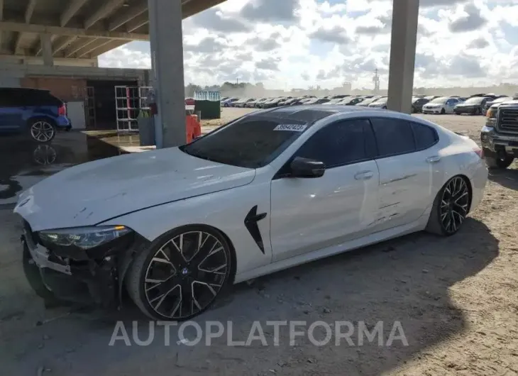 BMW M8 2020 vin WBSGV0C02LCE22460 from auto auction Copart