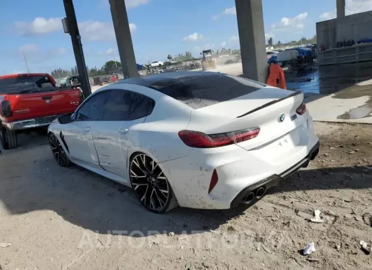 BMW M8 2020 vin WBSGV0C02LCE22460 from auto auction Copart