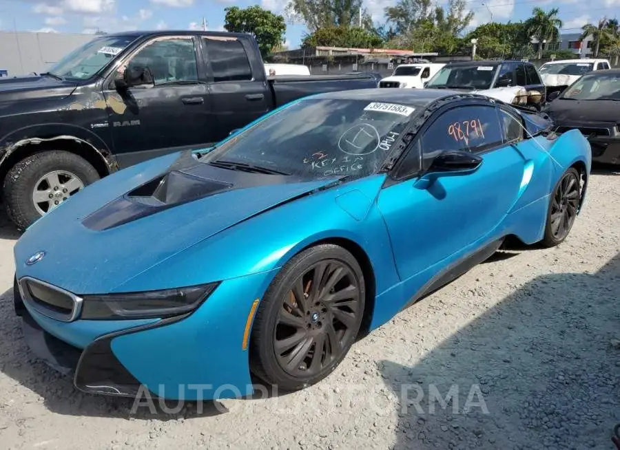 BMW I8 2015 vin WBY2Z2C58FV392883 from auto auction Copart