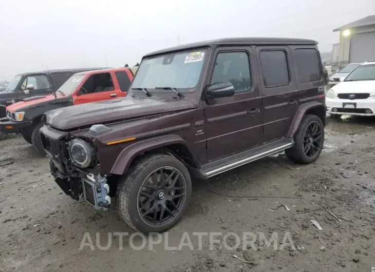 MERCEDES-BENZ G 63 AMG 2021 vin W1NYC7HJ6MX418536 from auto auction Copart