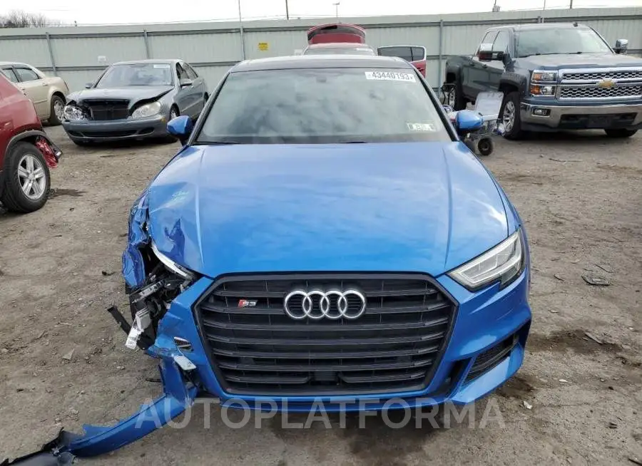 AUDI S3 PREMIUM 2018 vin WAUB1GFF1J1010829 from auto auction Copart