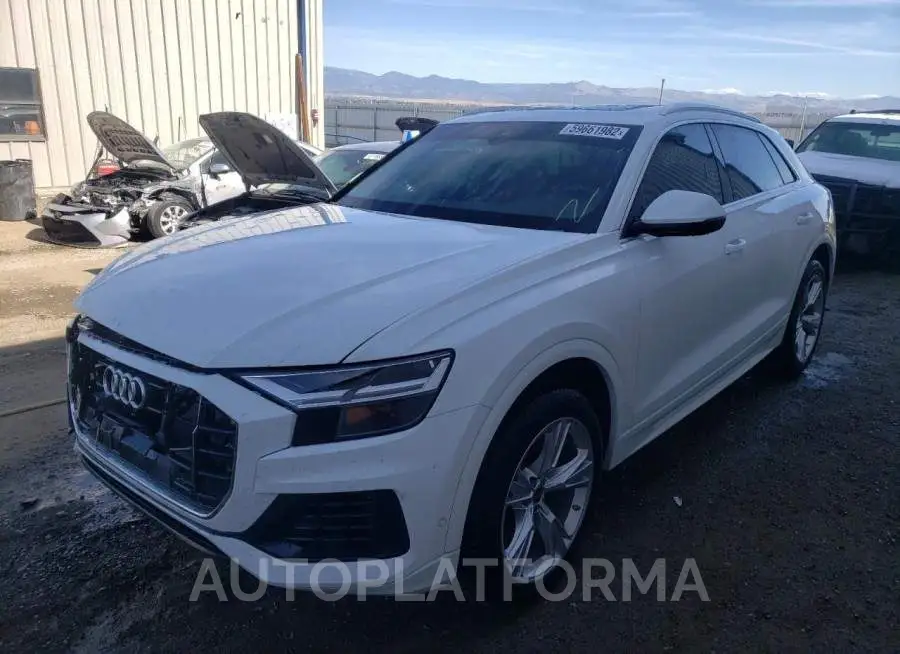 AUDI Q8 PREMIUM 2022 vin WA1BVBF11ND026848 from auto auction Copart