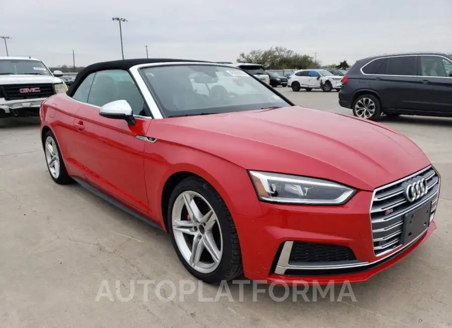 AUDI S5 PREMIUM 2018 vin WAUY4GF50JN013318 from auto auction Copart