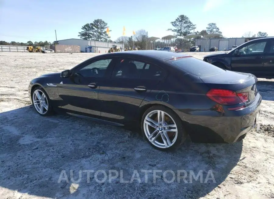 BMW 650 I GRAN 2015 vin WBA6B2C56FGB99451 from auto auction Copart