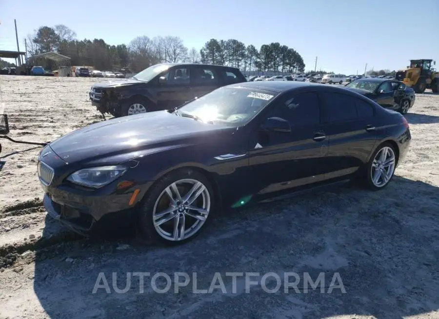 BMW 650 I GRAN 2015 vin WBA6B2C56FGB99451 from auto auction Copart