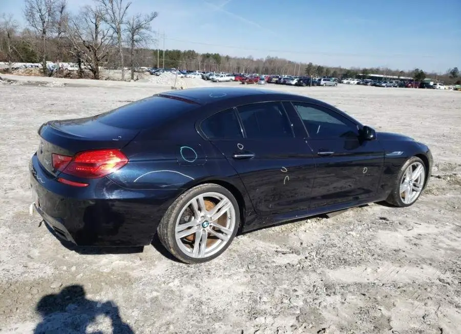 BMW 650 I GRAN 2015 vin WBA6B2C56FGB99451 from auto auction Copart