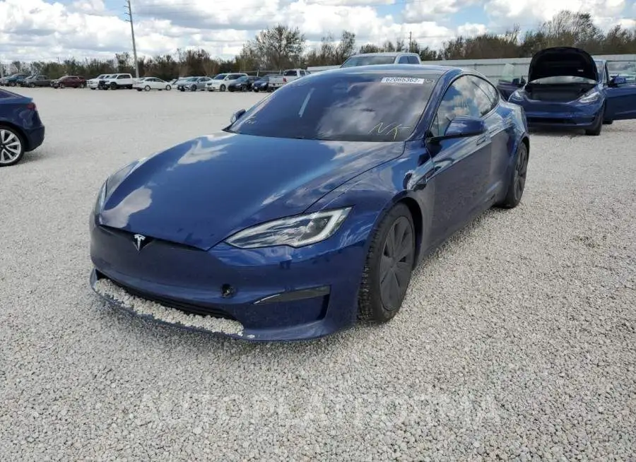 TESLA MODEL S 2022 vin 5YJSA1E53NF486327 from auto auction Copart