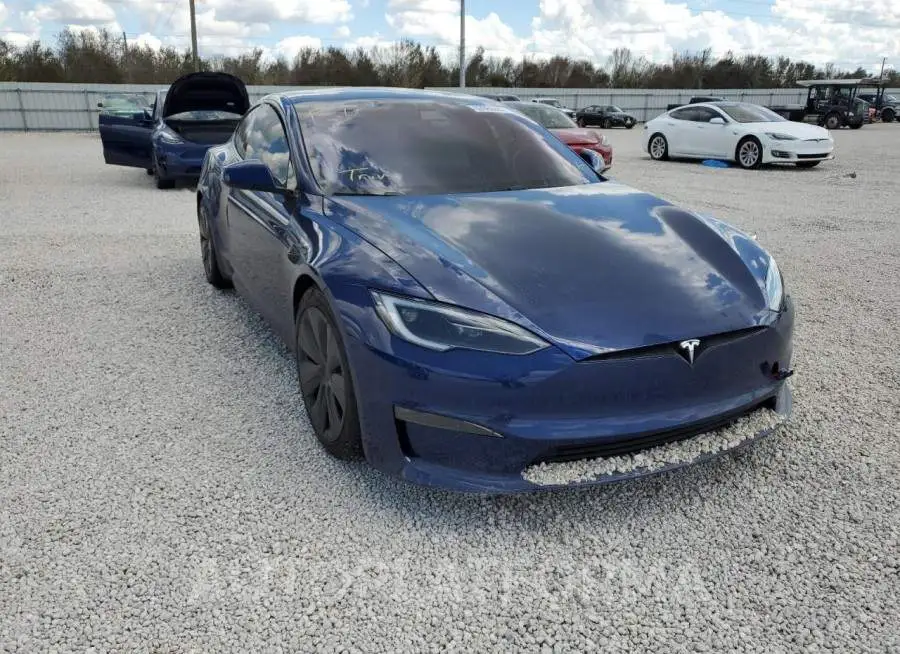 TESLA MODEL S 2022 vin 5YJSA1E53NF486327 from auto auction Copart