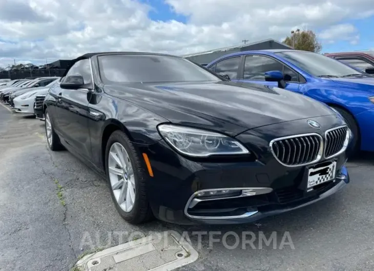 BMW 640 I 2016 vin WBA6F1C52GGT83136 from auto auction Copart