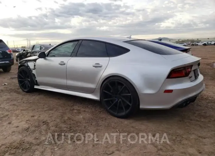 AUDI RS7 PERFOR 2016 vin WUAWRAFC1GN906181 from auto auction Copart