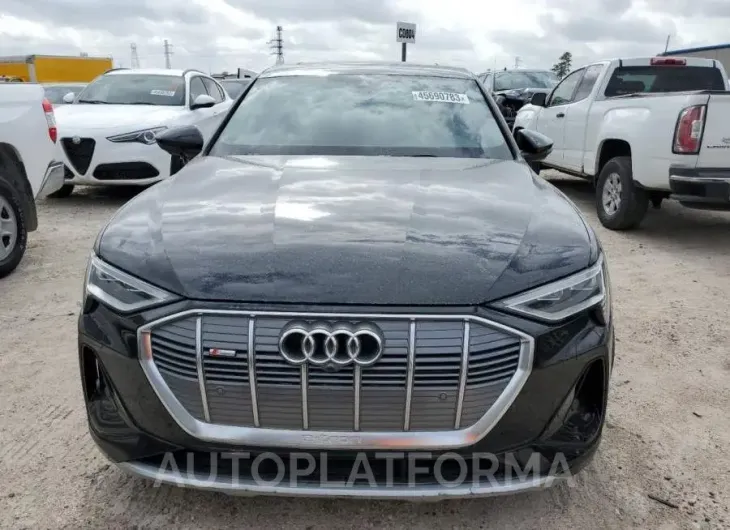 AUDI E-TRON SPO 2022 vin WA12AAGE2NB030815 from auto auction Copart