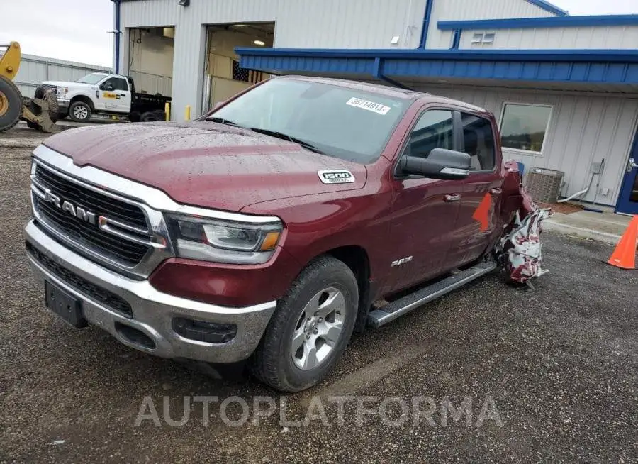 DODGE RAM 1500 2019 vin 1C6SRFFT8KN538137 from auto auction Copart