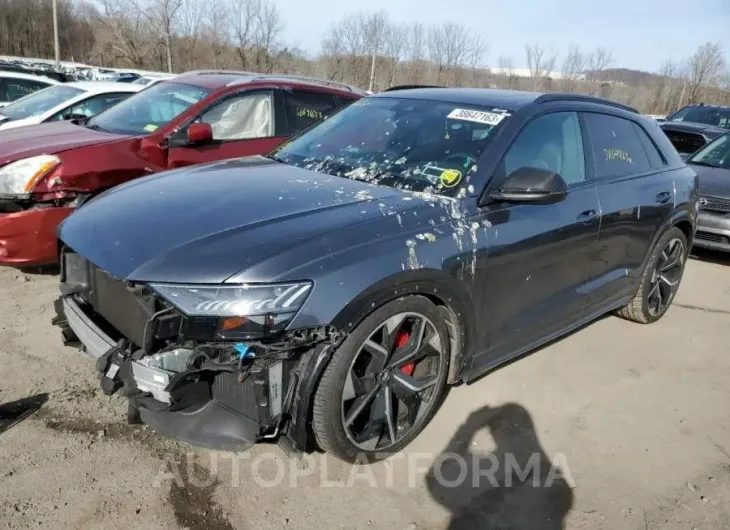 AUDI RS Q8 2020 vin WU1ARBF14LD021066 from auto auction Copart