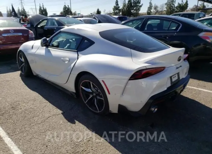 TOYOTA SUPRA BASE 2022 vin WZ1DB0C08NW052263 from auto auction Copart