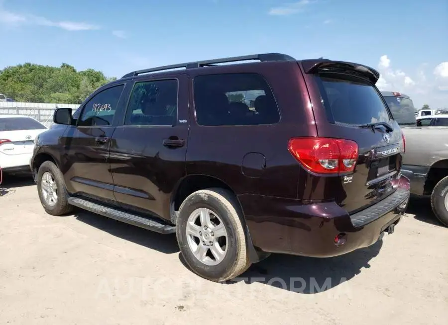 TOYOTA SEQUOIA SR 2016 vin 5TDZY5G13GS062057 from auto auction Copart