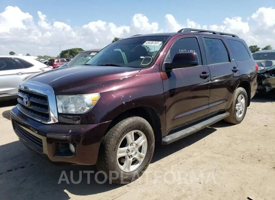 TOYOTA SEQUOIA SR 2016 vin 5TDZY5G13GS062057 from auto auction Copart