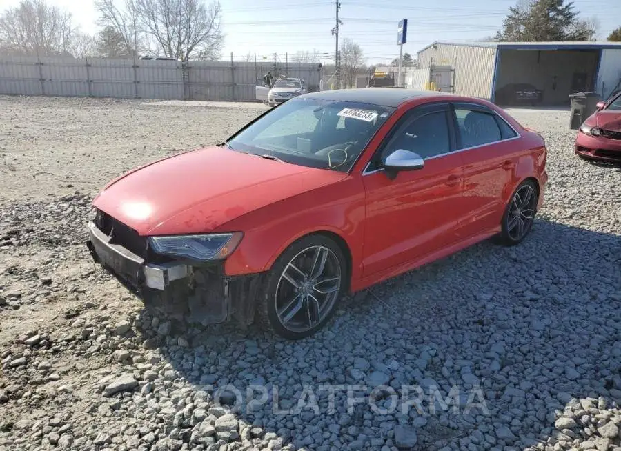 AUDI S3 PRESTIG 2015 vin WAUFFGFF5F1084202 from auto auction Copart