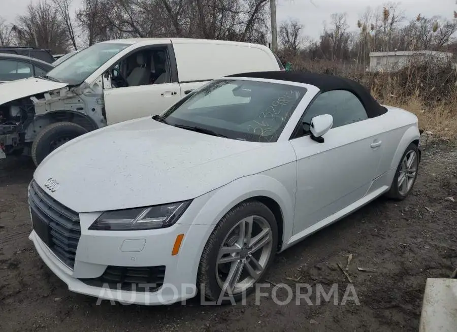 AUDI TT 2017 vin TRUT5CFV6H1002317 from auto auction Copart