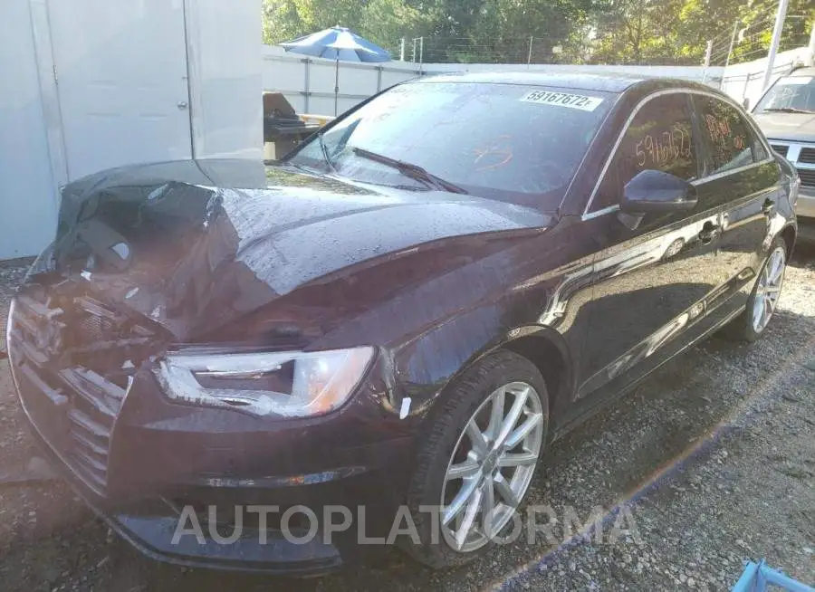 AUDI S3 PREMIUM 2015 vin WAUBFGFF7F1095474 from auto auction Copart