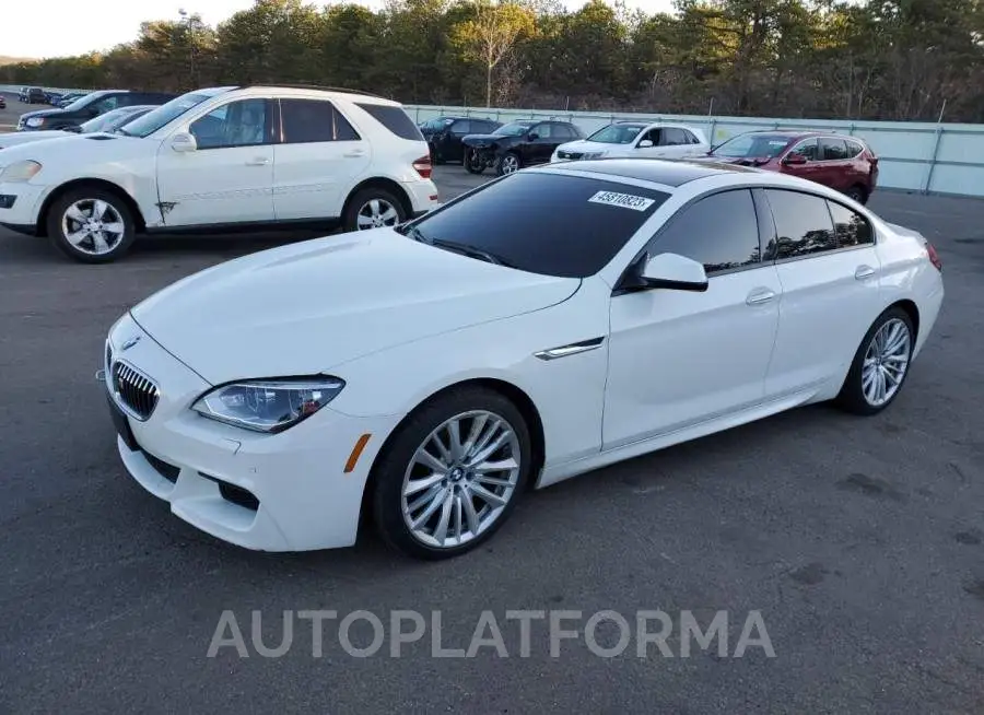 BMW 640 I GRAN 2015 vin WBA6A0C58FD318705 from auto auction Copart