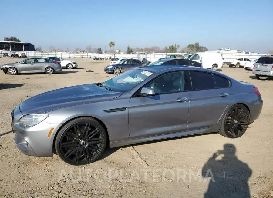 BMW 640 I GRAN 2015 vin WBA6A0C5XFD318057 from auto auction Copart